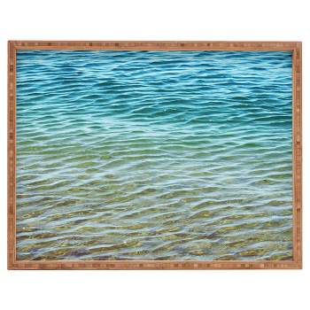 Shannon Clark Ombre Sea Rectangle Tray - Blue - Deny Designs