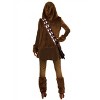 HalloweenCostumes.com Medium Women Deluxe Star Wars Chewbacca Women's Costume Dress | Star Wars Costumes, White/Brown - 3 of 4