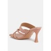 Chiri Criss Cross Strap Spool Heel Women Sandals - 2 of 4