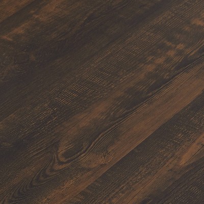 Clifton 36" Distressed White and Brown Modern Farmhouse Kitchen Island