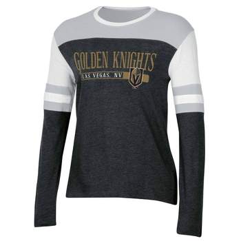 NHL Vegas Golden Knights Women's Long Sleeve Polo T-Shirt