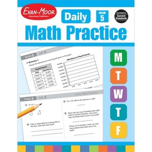 Daily Math Practice, Grade 5 Te - by  Evan-Moor Educational Publishers (Paperback) - 1 of 1