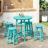 WestinTrends Malibu All Weather Hdpe Outdoor Patio Counter Height Dining Set (5-Piece) - 2 of 4