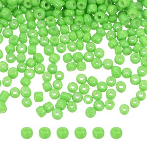Unique Bargains Loose Craft DIY Earring Necklace Making Glass Round Beads 6000 Pcs - 1 of 4