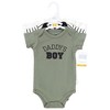 Hudson Baby Infant Boy Cotton Bodysuits, Sage Daddys Boy - 2 of 4