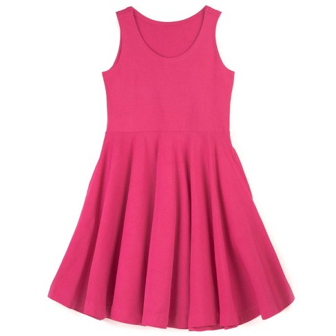 Sleeveless Pocket Twirl Dress