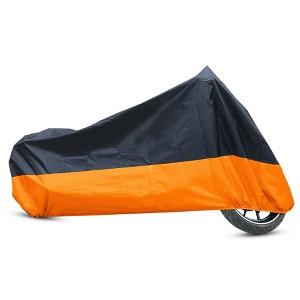 Unique Bargains 190T Rain Dust Protector Scooter Motorcycle Cover for Yamaha 1 Pc - 1 of 4