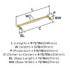 Amerock Enlivity Pull for Cabinets, Drawers, and Furniture - 3 of 4