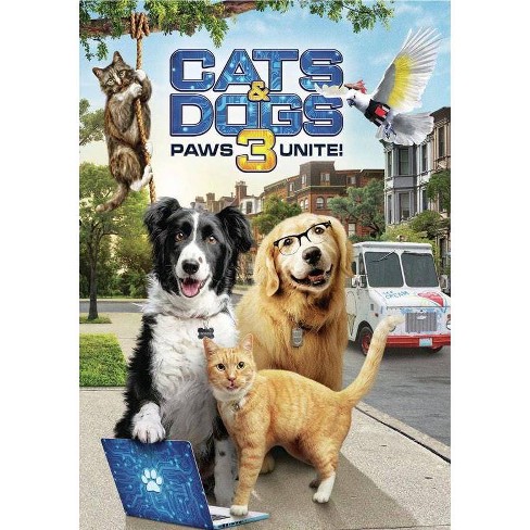 Cats Dogs 3 Paws Unite Dvd Target