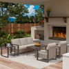 UPTIOT 5-Piece Outdoor Patio Conversation Set - 2 of 4