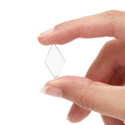 150 Pc Diamond Self-Adhesive Mirror Tiles for Crafts
