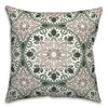 Creative Products Faded Gray Green Medallions 18x18 Indoor / Outdoor Pillow - 2 of 4