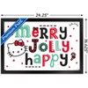 Trends International Hello Kitty: 17 Holiday - Merry Jolly Happy Framed Wall Poster Prints - 3 of 4