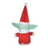 Star Wars: Holiday 6" Grogu Santa Squeaker Pet Toy - 3 of 4