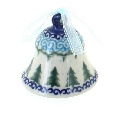 Blue Rose Polish Pottery 30 Vena Small Bell
