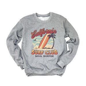 Simply Sage Market Women's Graphic Sweatshirt California Surf Club - 1 of 3