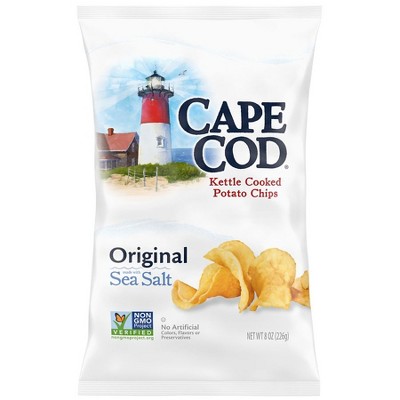 Cape Cod Kettle Cooked Potato Chips Original 8.0 oz