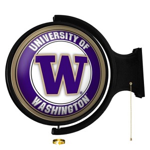 University Original Round Rotating Lighted Wall Sign - 1 of 1