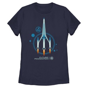 Womens The Fantastic Four: First Steps Future Foundation Ship T Shirt - 1 of 4