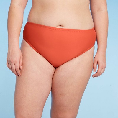 Women's Plus Size Bikini Bottom - Kona Sol™ Rust 14W