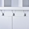 CAVINAS Hall Tree with 6 Hooks Modern Coat Rack with Shoe Bench and Open Shelves for Entryway - 3 of 4