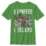 Boy's Jurassic World: Camp Cretaceous Campers 1 Island T-Shirt