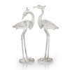 SPI Home Courting Egrets Garden Sculpture Set of 2 – Elegant Metal Birds for Outdoor Display - 3 of 3