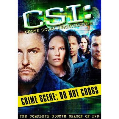 CSI: Crime Scene Investigation - Fourth Season (DVD)(2017)