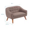 ECR4Kids Willa Loveseat - 2 of 4