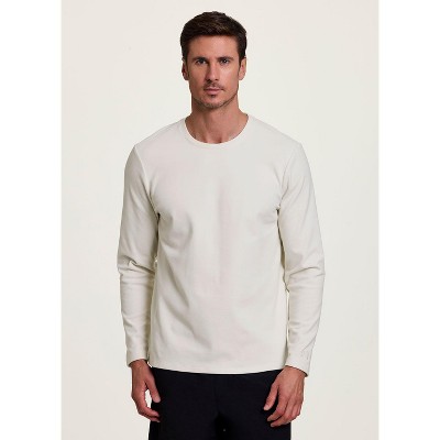 Avalanche Outdoor Lightweight Fleece Blend Shirt, Base Layer Crewneck Long Sleeve Top for Hiking, Outdoors