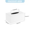 Unique Bargains Magnetic Bottom Tissue Box Cover 1Pc - 2 of 4