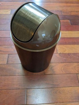 Mezzo Trash Can - Small, Rust Proof Wastebasket