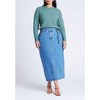 ELOQUII Women's Plus Size Scoop Hem Sweater - 4 of 4