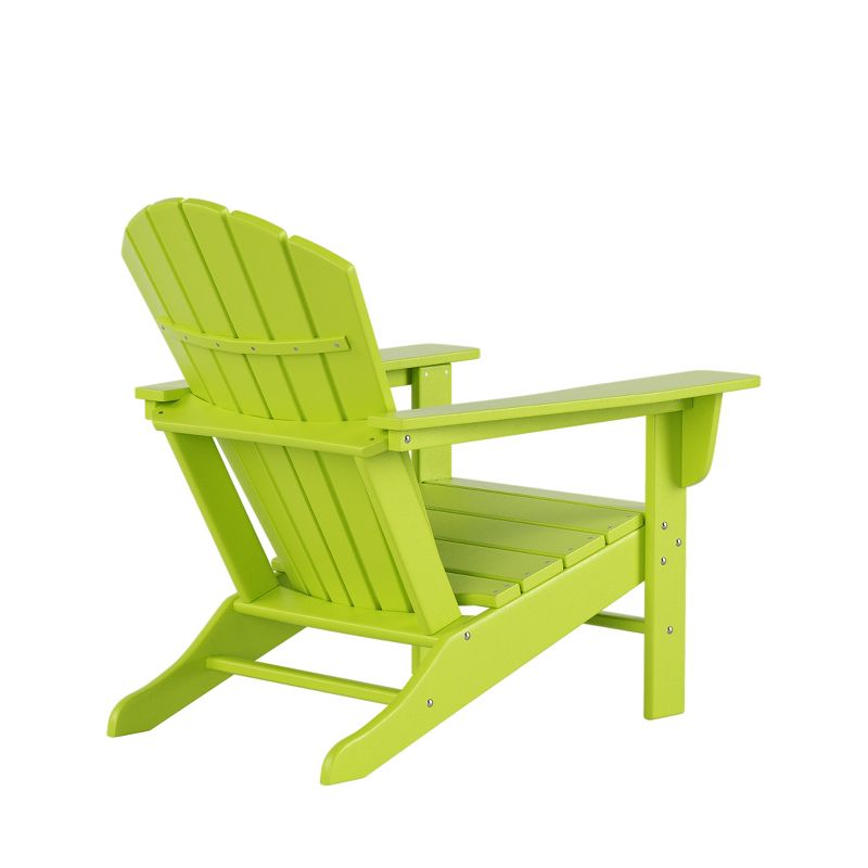 WestinTrends Dylan HDPE Outdoor Patio Adirondack Chair with Side Table (2-Piece Set), 4 of 6