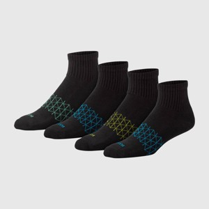 Hanes Men's 3pk +1 Absolute Active Cushioned Ankle Socks - 6-12 - 1 of 4