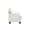 Faux Leather Upholstered Accent Chairs for Living Room - Morden Fort - 4 of 4
