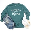 Simply Sage Market Happiness is Being a Mama Garment Dyed Long Sleeve - 3 of 4