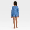 Girls' Long Sleeve Waffle Knit Pajama Set - Cat & Jack™ - 2 of 4