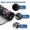Flora Area Rug Washable Botanical Flower Living Room Rugs Non Slip Soft Low Pile Thin Indoor Bedroom Runners Floor Carpet - 4 of 4