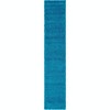 Unique Loom Solid Shag Solid Indoor Woven Area Rug - 2 of 4