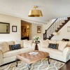IHOMEADORE 14.6" Gold Semi-Flush Mount Ceiling Lights - 2 of 4