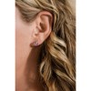 SHINE by Sterling Forever Sterling Silver 7mm Rainbow CZ Studs - 2 of 3
