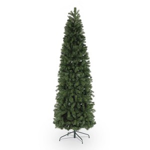 Karl Home 7.5ft Pencil Shape PVC  Christmas Tree with 350 Lights - 1 of 4