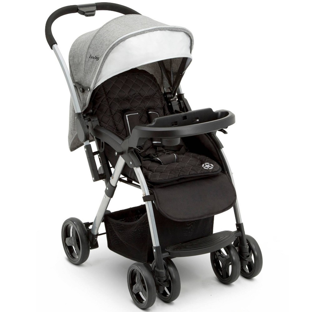 Jeep Unlimited Reversible Handle Stroller  Grey Tweed