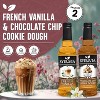 Syruvia Coffee Flavors Variety Pack: French Vanilla & Chocolate Chip Cookie Dough 25.4 fl oz Syrup - 2 of 4