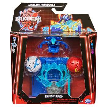 Bakugan Special Attack Bruiser with Octogan and Nillious Starter Pack Figures