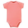Touched by Nature Baby Girl Organic Cotton Bodysuits 5pk, Butterflies - 2 of 4