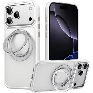 HTUTWOO Case for iPhone 17 Pro Max/17 Pro/17 Air/17, Magnetic Non-Slip Shockproof Cover with 360° Rotating Stand Holder - 1 of 4