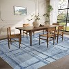 Coucheta Machine Washable Non-Slip Runner Rug Ultra Thin Geometric Entryway Mat Stain Resistant for Kitchen Hallway Bedroom,Multi-Color & Size - 3 of 4