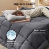 Bedsure | All Season Comforter Duvet Insert Quilted Down Alternative Comforters - 3 of 4